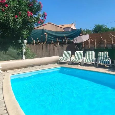 Maison D'exception Meublee Piscine Privee & Cheminee A 2min Et Commerces *